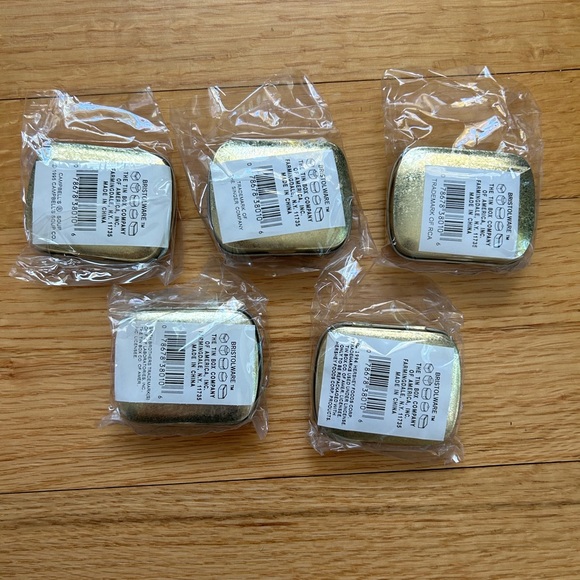 Lot of 6 Retro Mini Tins, Campbell’s, Singer, Victor, Smith Bros, Hershey’s NBC - Picture 3 of 12